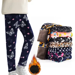 SheeCute Girls Winter Warm Pants Kids Fleece Lined Leggings for 3-11 Years SCW8101