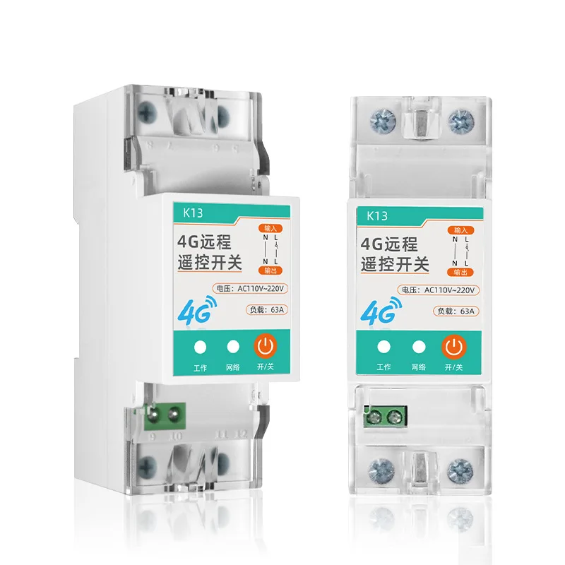 

4G circuit breaker intelligent control switch mobile phone remote control switch water pump aerator power failure alarm