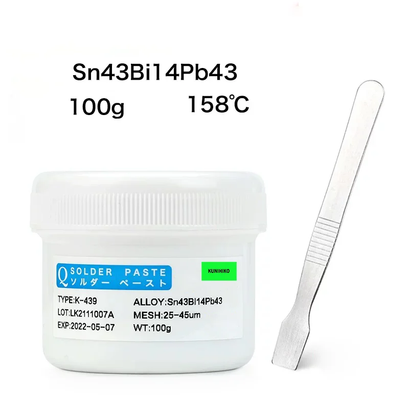 

Sn43Bi14Pb43 solder paste welding electronics Sn43Bi14Pb43 tin lead