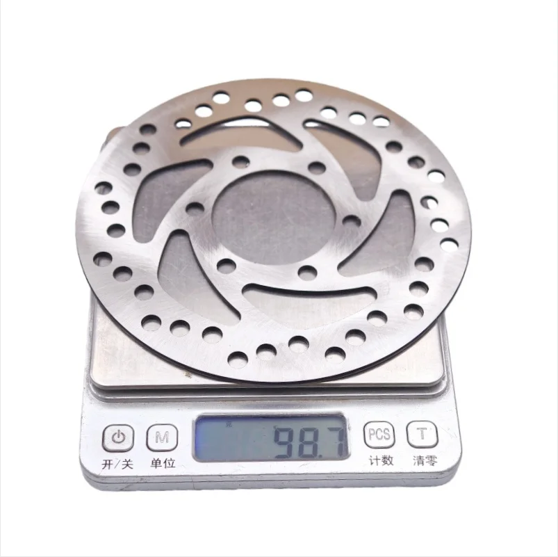 سكوتر كهربائي الفرامل الدوارات تركيب الملعب الصف 48 مللي متر في الهواء الطلق الدراجات مكبح قرصي الدوار 120/140 مللي متر مع مسامير #5