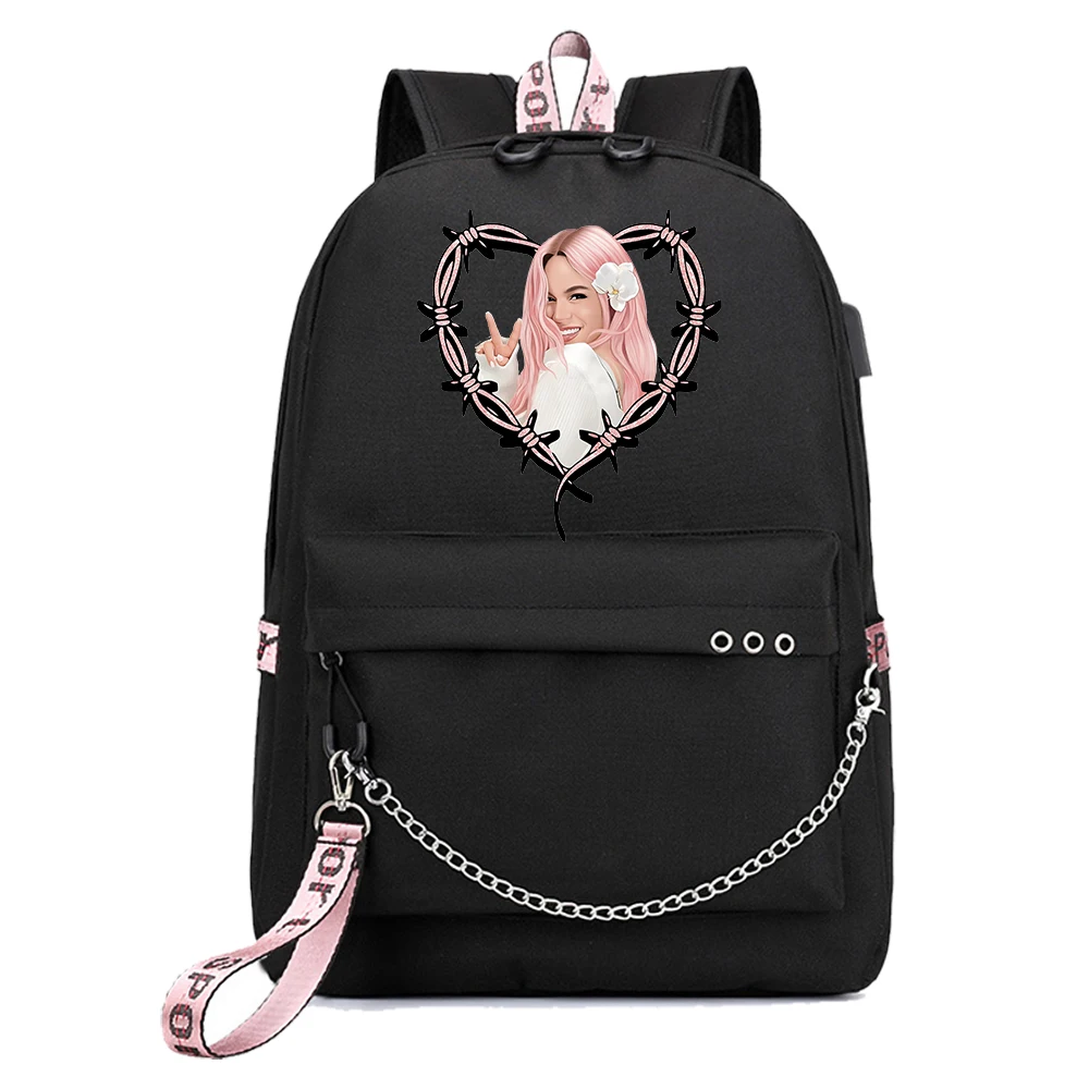 MañAna Sera Bonito Tour Karol G Backpack Popular Music Fashion Travel Backpacks Outdoor Sport School Bag for Fans Gift