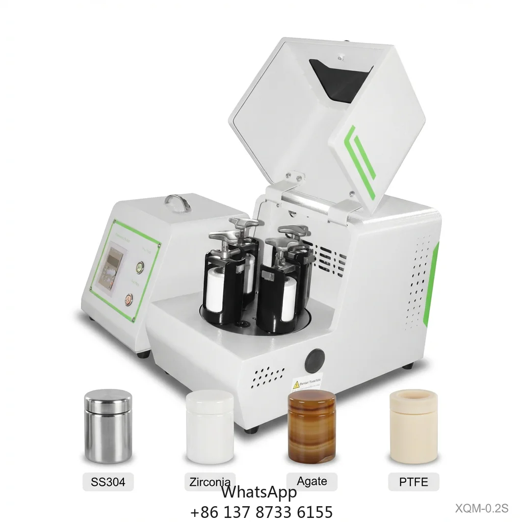 2026 CZJElectric Mini 4-Station Planetary Ball Mill High-Accuracy Nano Grinding Compatible Glove Box For Lab Sample Prep