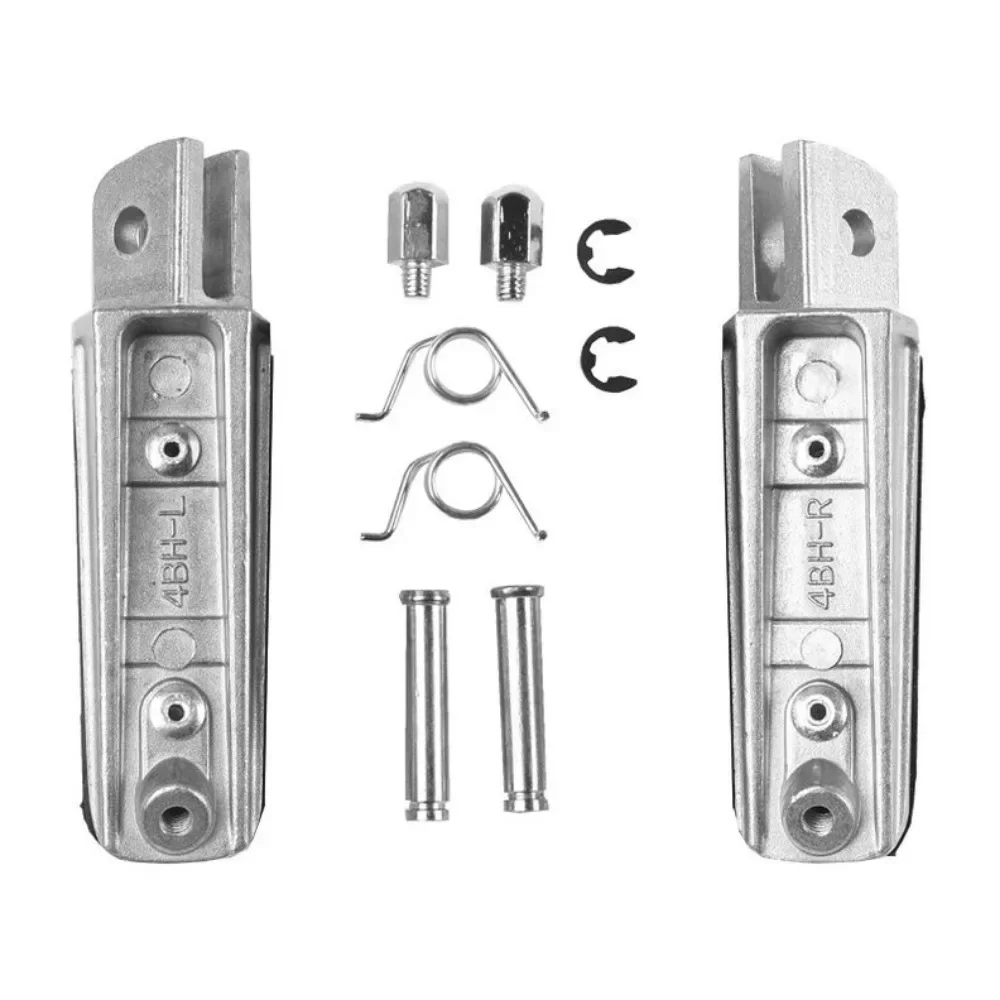 Front Footrest Foot Pegs Fit For Yamaha FZ6 Fazer 04-08 BT1100 02-06 FZS 600 Fazer 98-04 Yamaha R6 YZF600 98-10 MT03 06-09