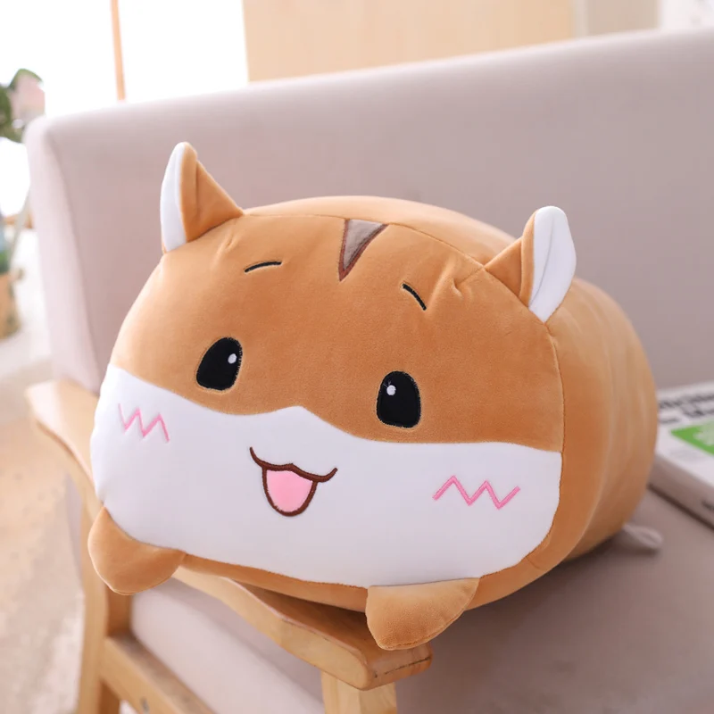 9 Styles Squishy Animal Cats Hamster Elephant Plush Toy Pillow Soft Cartoon Panda Piggy Bear Dinosaur Stuffed Doll Kawaii Gift