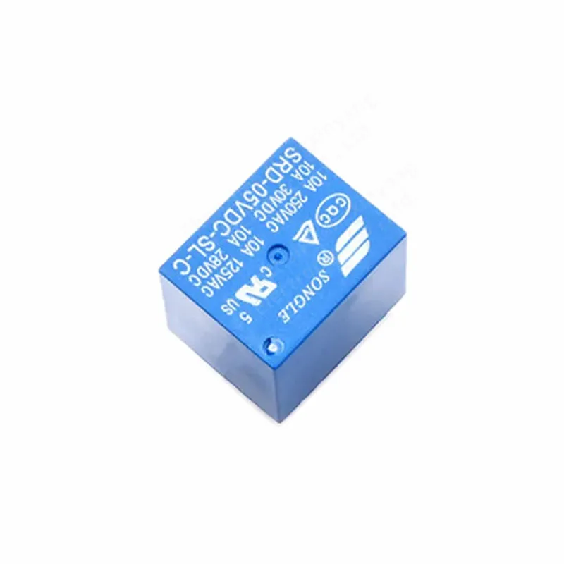 10PCS 3V 5V 6V 9V 12V 24V 48V 10A 250V relay SRD-24VD-SL-C SRD-06VD-SL-C SRD-12VD-SL-C SRD-05VC-SL-C SRD-48VD-SL-C SRD-09VDC-SL-