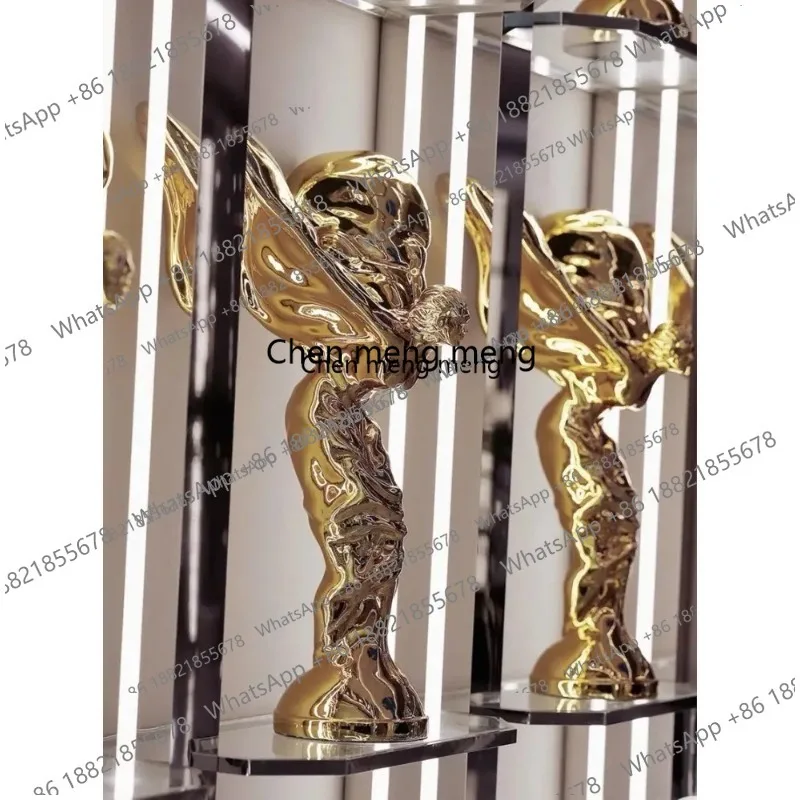 x  Feitian Muse sculpture ornament, living room wine cabinet entrance floor decoration ornament