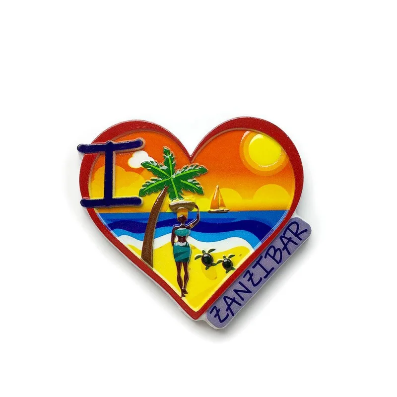 

Zambia Creative Personalized Travel Souvenirs Collectibles Home Decorations Magnetic Refrigerator Magnets