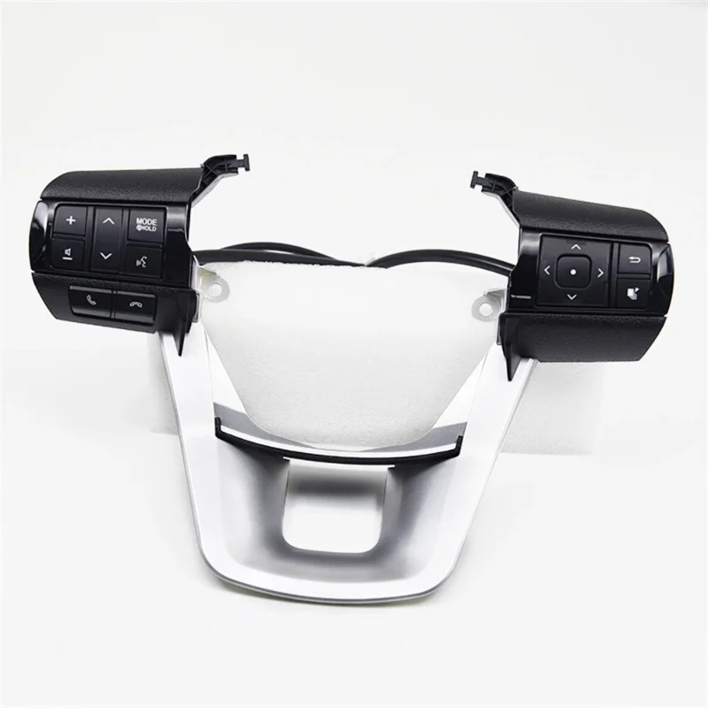 

Для Toyota Hilux Revo Rocco Fortuner 2015 2016 2017 2018 2019 2020 новая кнопка громкости рулевого колеса автомобиля с подсветкой