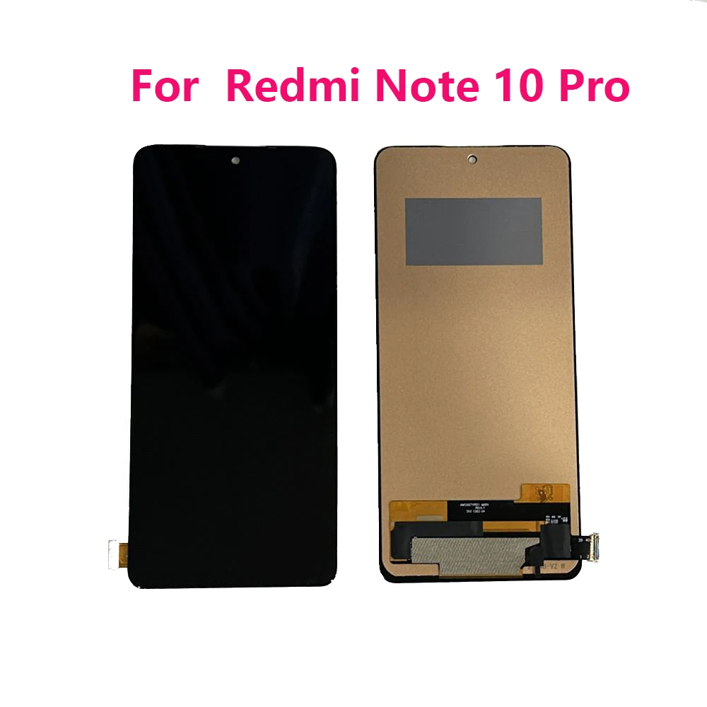 6.67''For  Xiaomi Redmi Note 10 Pro M2101K6G M2101K6R LCD Display Touch Screen for Redmi Note10 Pro  LCD Screen