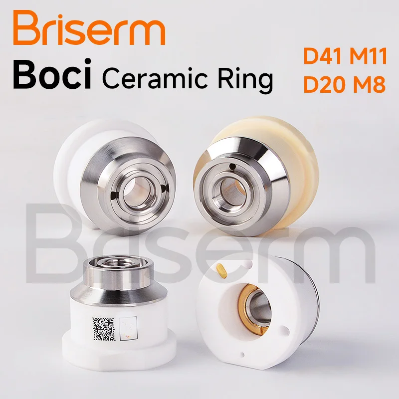 Original Boci Laser Ceramic Ring D41 M11 H34 D20 M8 Nozzle Holder for BOCI BLT421 BLT421T BLT461 Fiber Laser Cutting Head