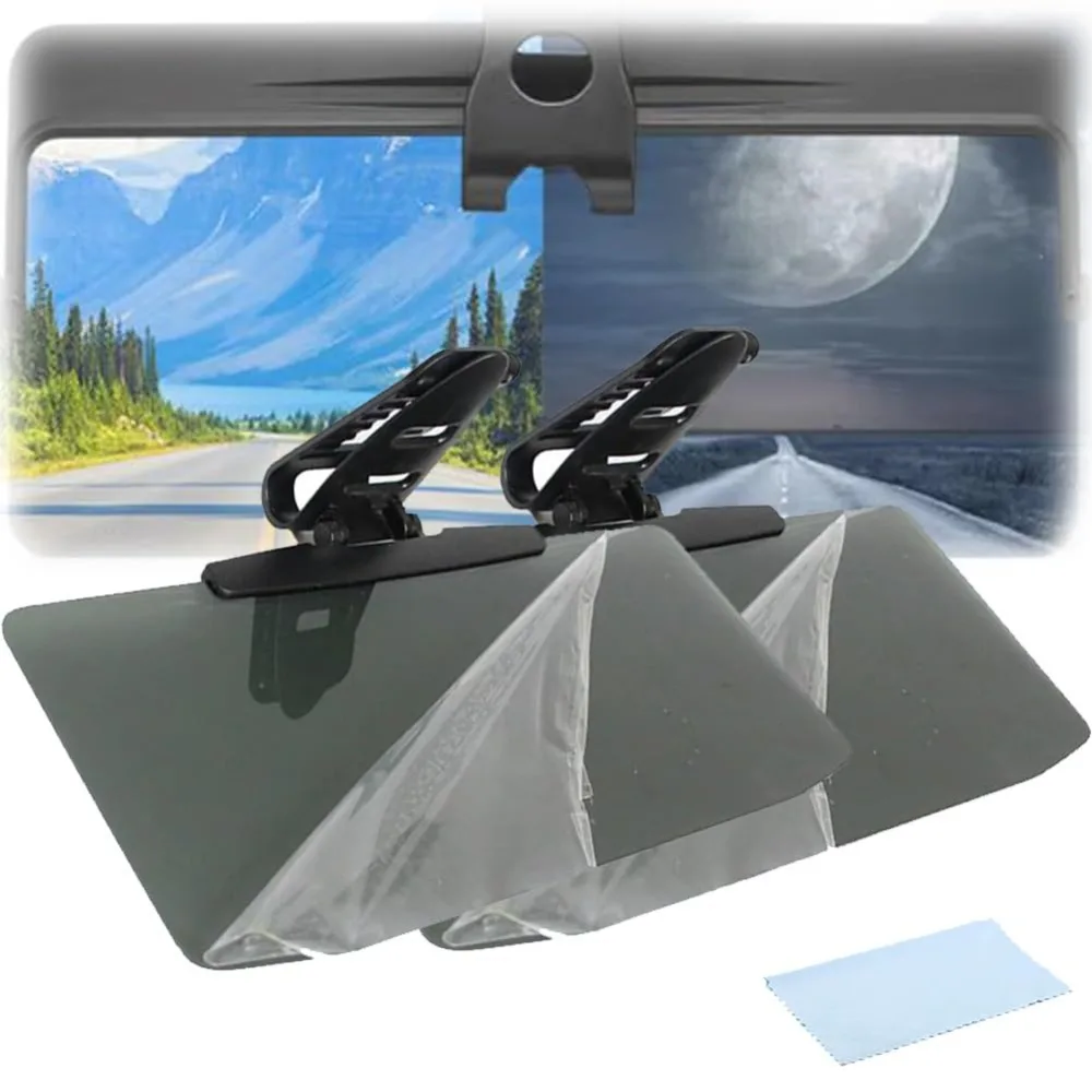 

Universal Car Sun Visor Sunshade Protection Clip Anti-Glare Car Visor Extension Durable Protect Snow Blindness UV Rays