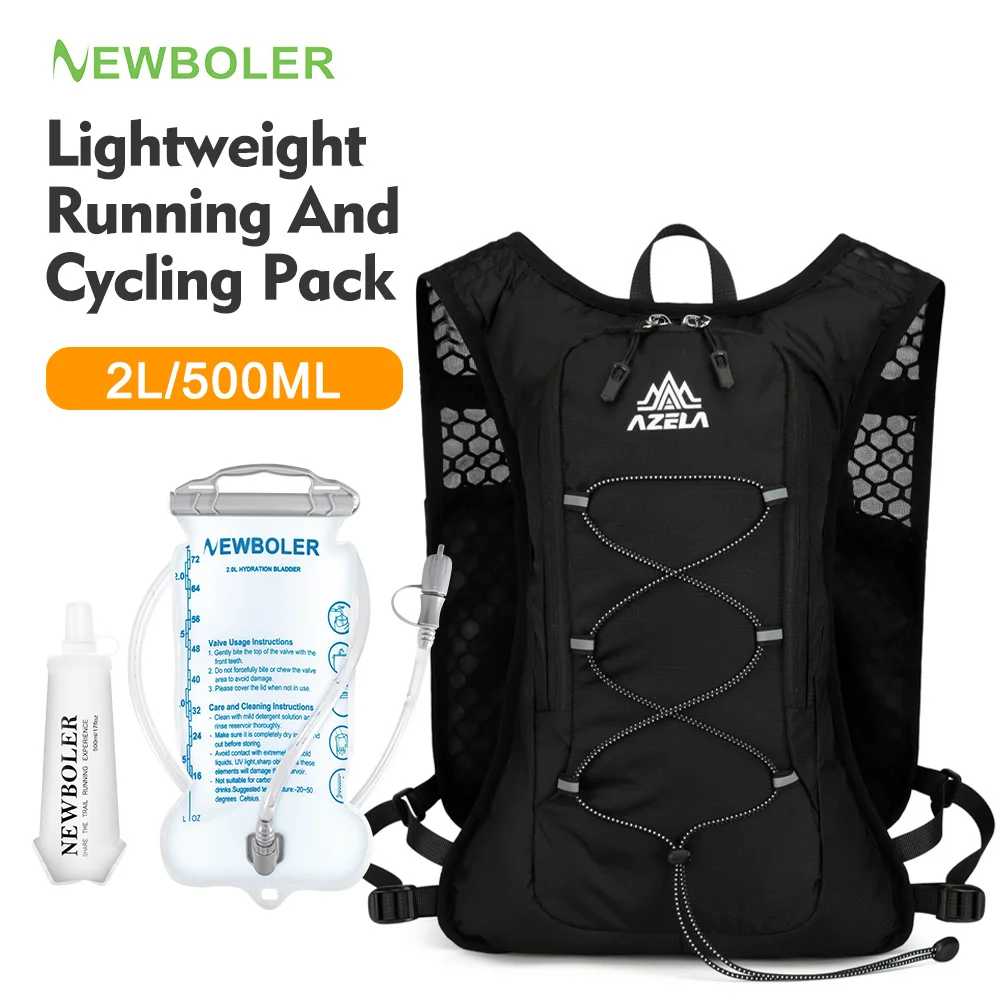 

Running Hydration Vest Backpack Men Women Outdoor Sport Bags Trail Marathon Jogging Hiking Backpack Option Water Bag Flask