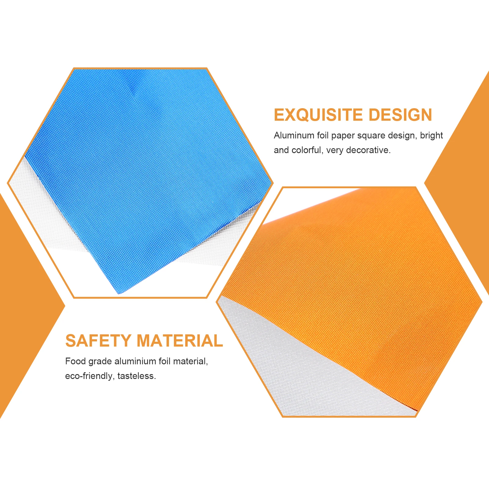 

600pcs Candy Packing Papers Food Grade Aluminium Foil Wrapping Paper For Chocolate Nougat Caramel Party Wedding Birthday Kitchen