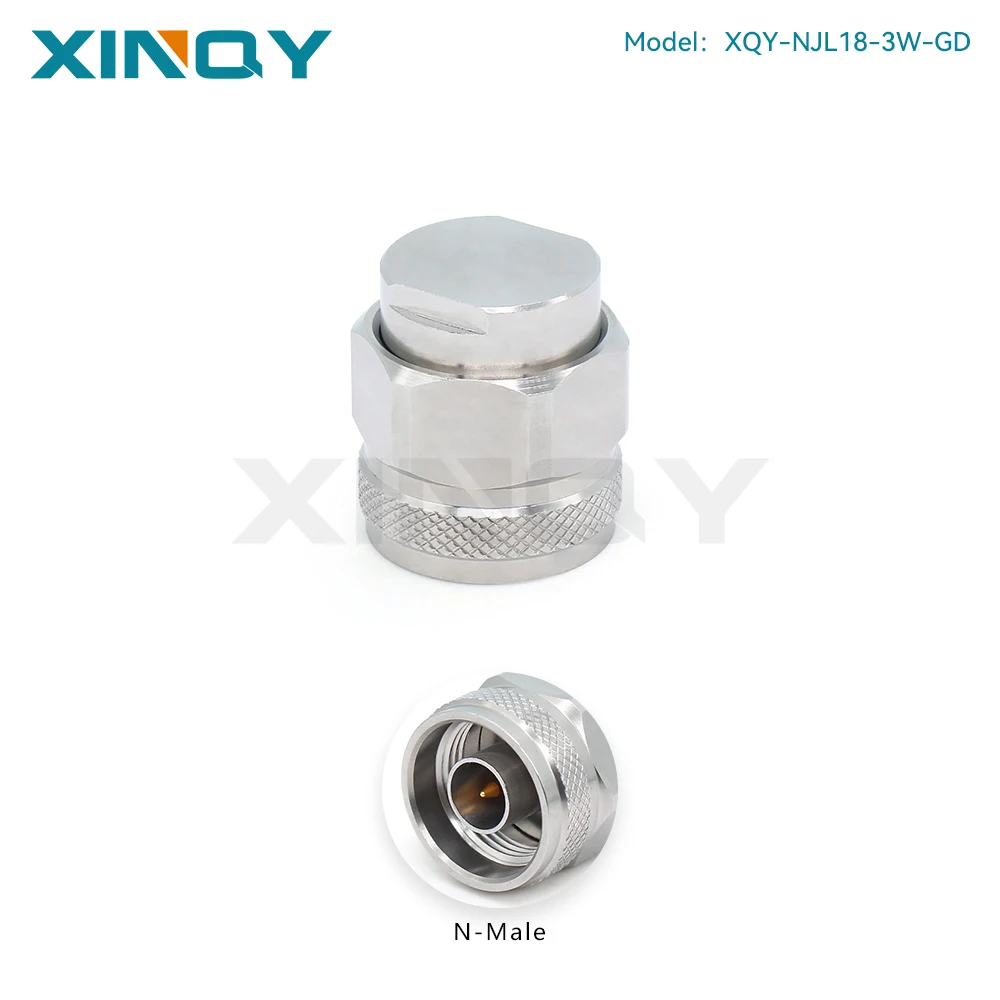 XINQY 3W N-Type Female RF Coaxial Termination, 50 Ohm Dummy Load for DC to 18GHz Signal Testing
