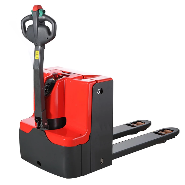 

self-loading electric reach jack forklift transpalet pallet truck trolley