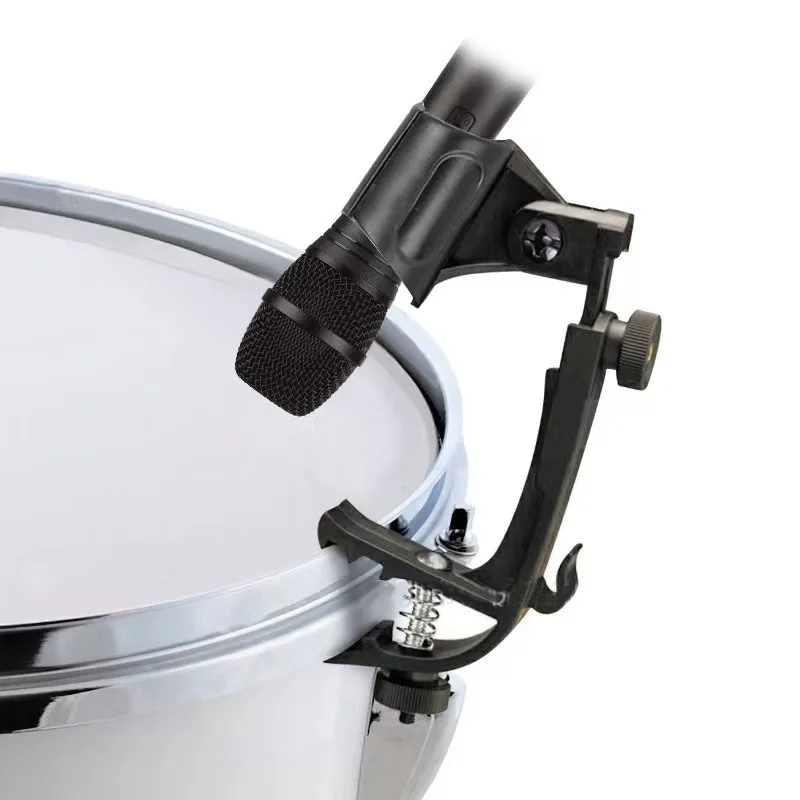 Drum Kit Shock Absorbing Mic Clip Stand Mount Secure Microphone Holder Percussion Instrument Replacement Parts