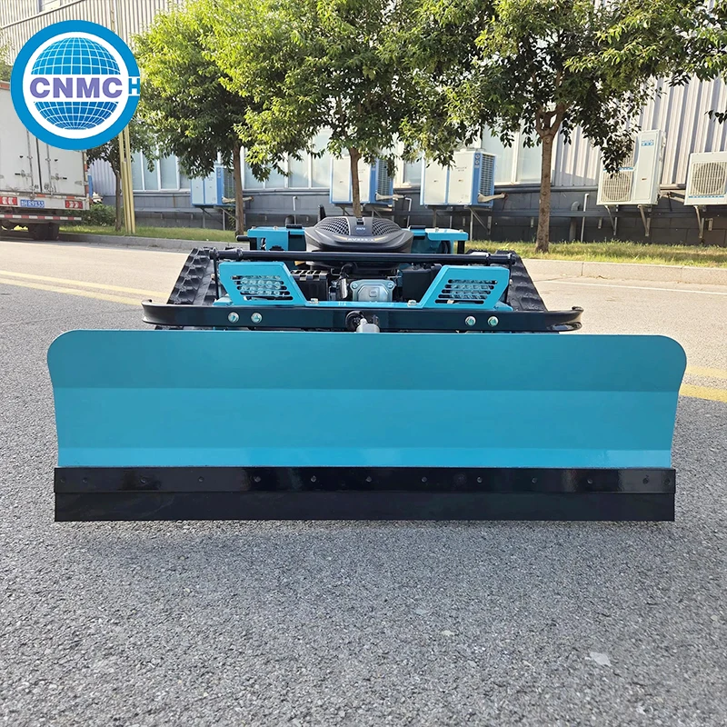 Robot Lawn Mower RC Lawn Mower Brush Cutter With Dozer Blade All-terrain Safety Auto-Stop Blade Customized CE EPA Certified