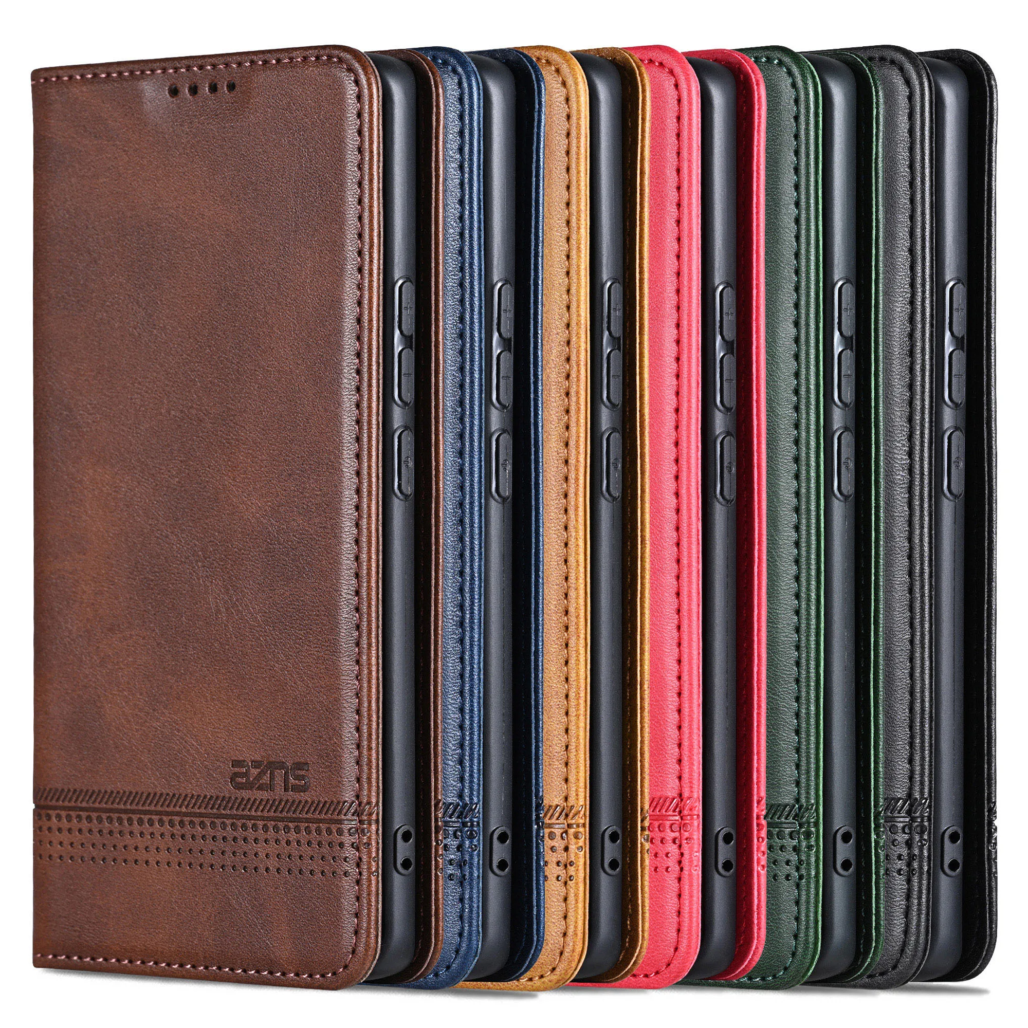 Luxury Magnetic Flip Leather Phone Case For Mi Redmi Note 15 14 13 12 Pro Plus 15C 14C 13C 12C Cards Solt Wallet Bag Book Cover - view 6