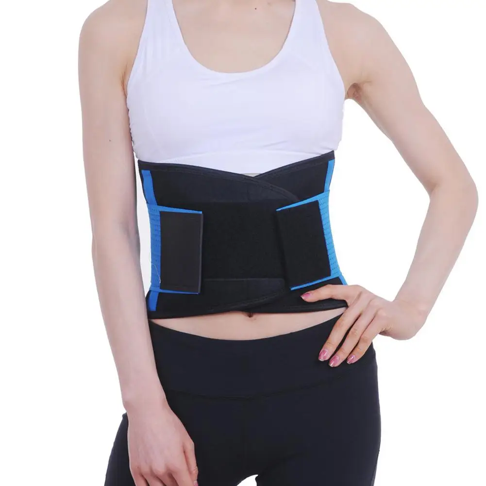 Women Waist Trainer Abdomen Belt Corset Slimming Body Shaper Exercise Workout Aid Home Gym Sports Lumbar Back Belt Accessories