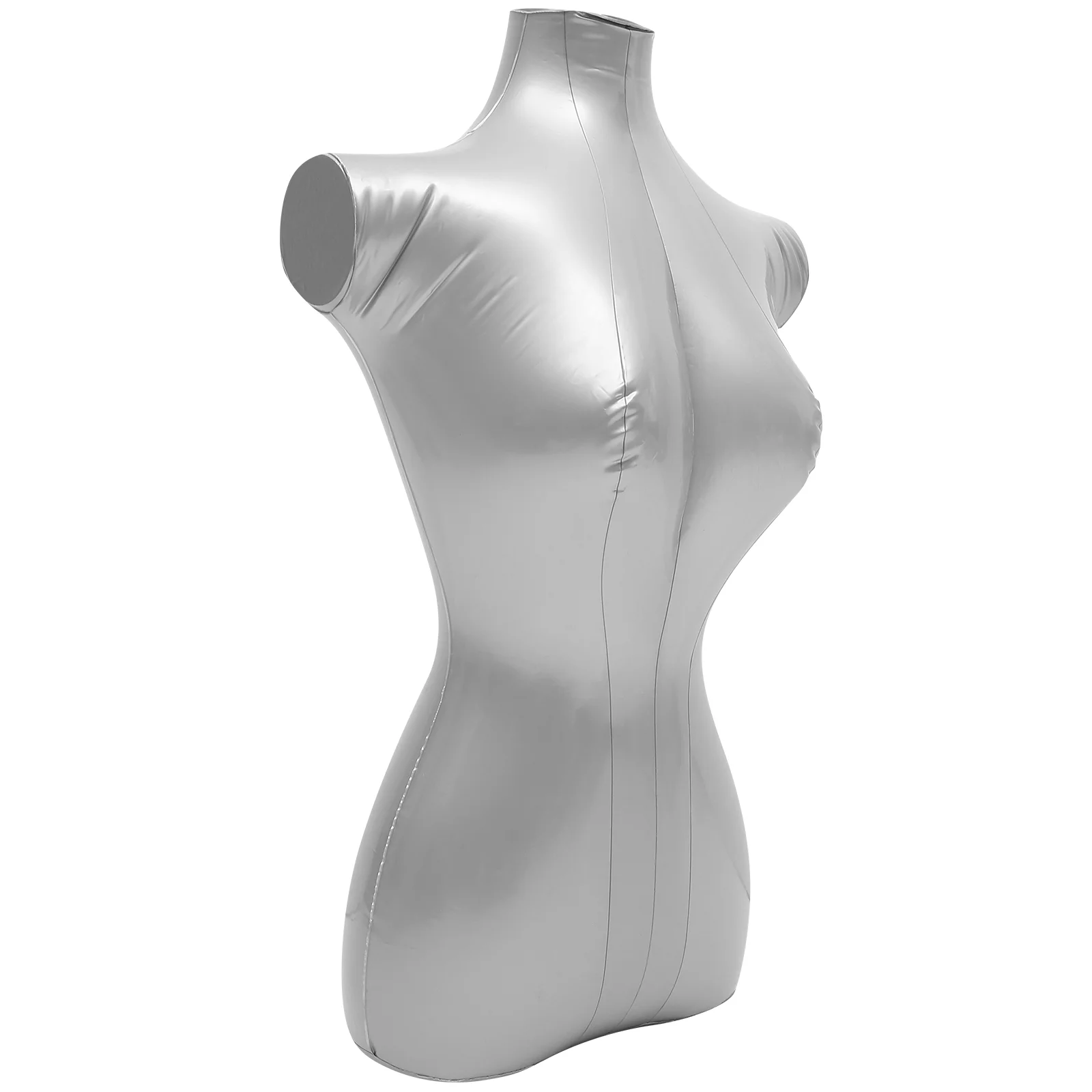 Clothing Display Model Inflatable Female Torso Fashion Mannequin Stand Half Body Mini