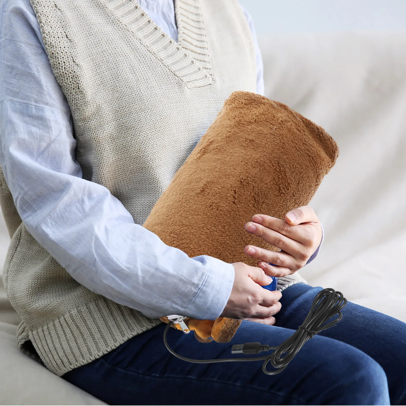 

1Pcs Soft Comfortable Hand Warmer with Long Life Portable Heat Source for Snowboarding Mountaineering Daily Commute Use