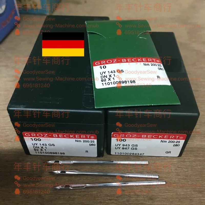 10 peças 1 saco alemanha importado gb Uy143gs dnx1 saco-máquina de costura pino Np-7a gk26 92x1