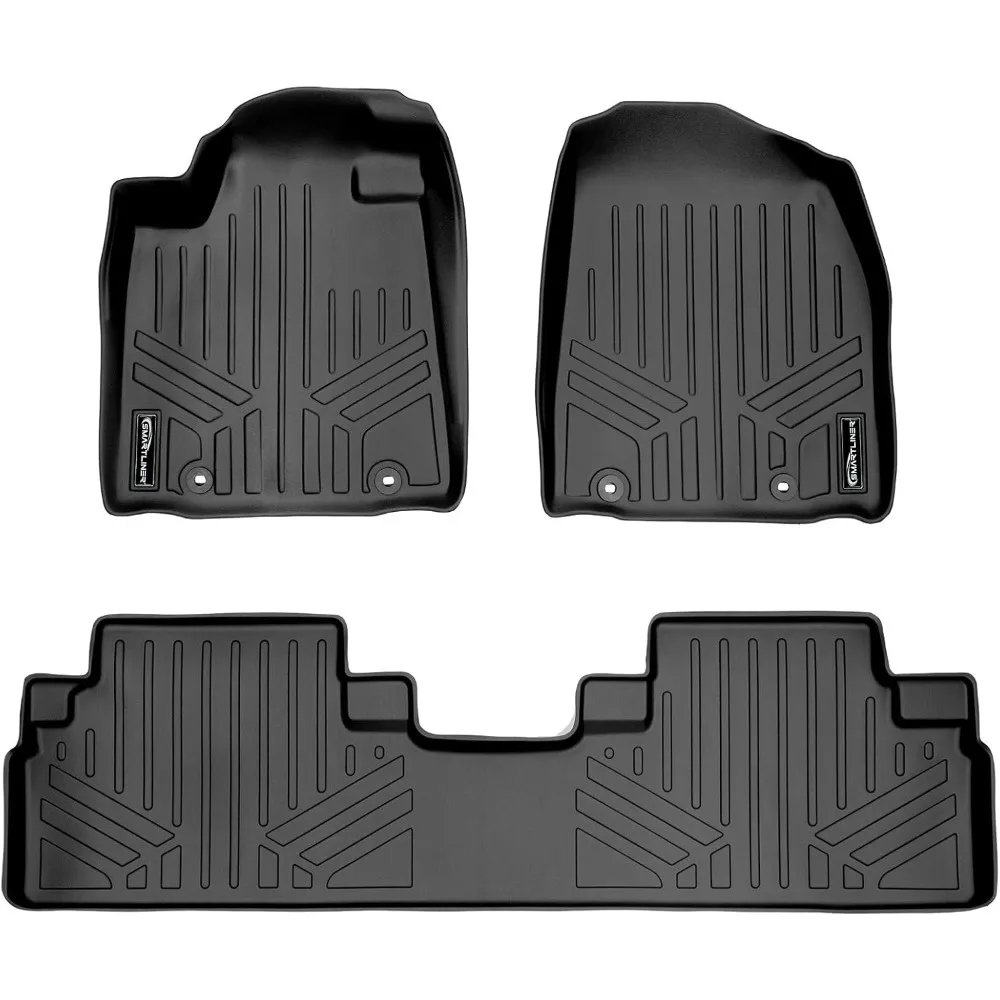 

US Custom Fit Floor Mats 2 Row Liner Set Black for 2013-2015 Lexus RX350/RX450h