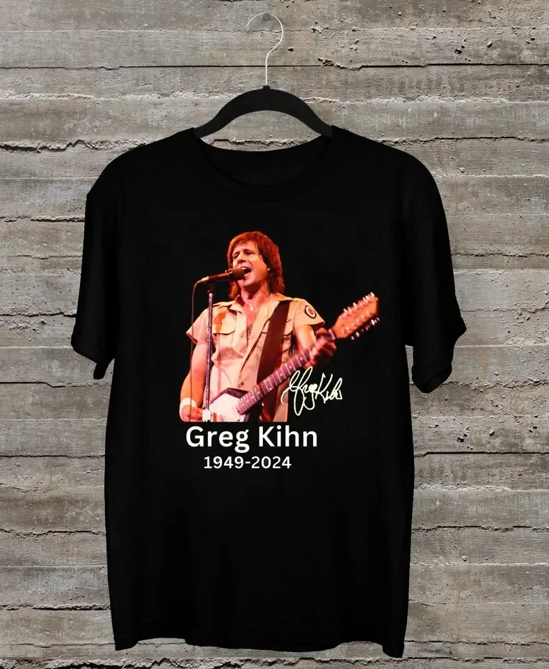 Rest In Peace Greg Kihn 1949-2024 Short Sleeve Black Size S-5XL Shirt CO01