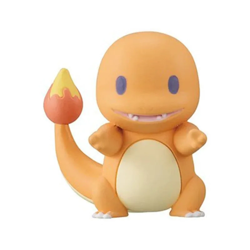 5 ชิ้น Pokemon Pikachu อะนิเมะ Action Figures 3 เซนติเมตรเครื่องประดับตุ๊กตารุ่น Kawaii Charmander Squirtle ของเล่นสําหรับของขวัญเด็ก