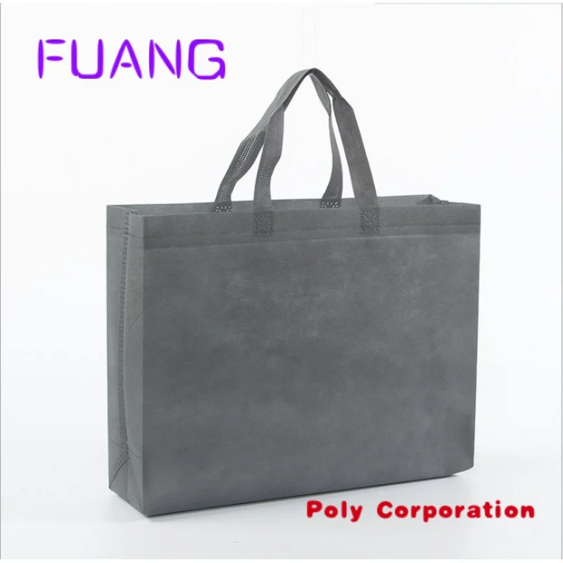 Custom  Wholesale large waterproof grocery tote carry custom shop reusable reusable non woven bag laminated shopping bag