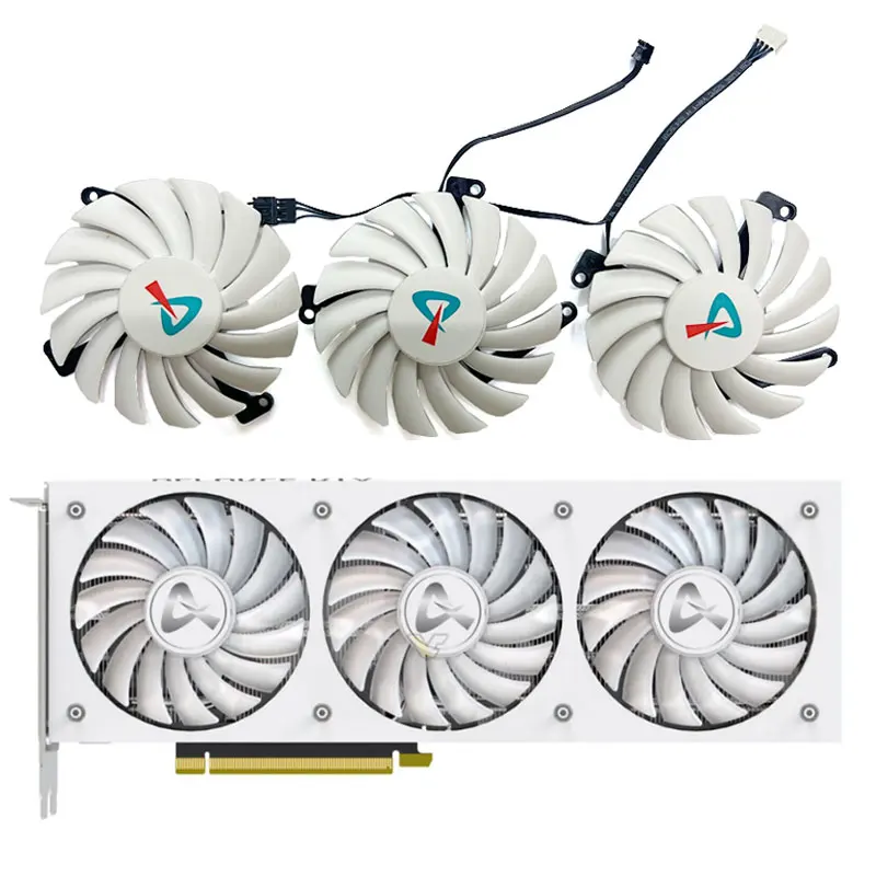 85MM brand new for AXGAMING GeForce RTX3080 3080ti X3W graphics card replacement fan CF-12910S