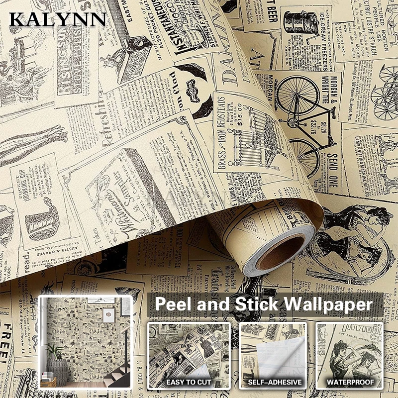 Vintage Contact Paper Many Type Peel and Stick Self Adhesive Wallpaper Removable Stickers Roll for Furniture Shelf Drawer Liner