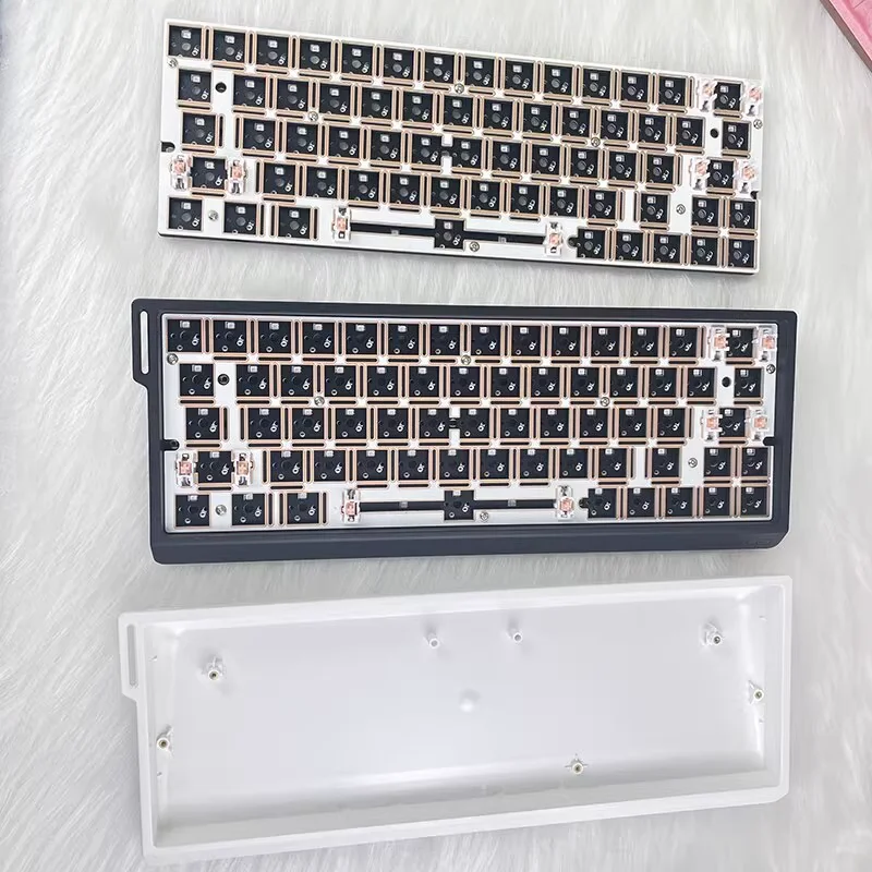 

Made 60 Shell Custom PCB Board 63 Key PCBA Weaving Gh Shell PCB Board 60 PCB Board for Gamers Design Hands on Set Accessories