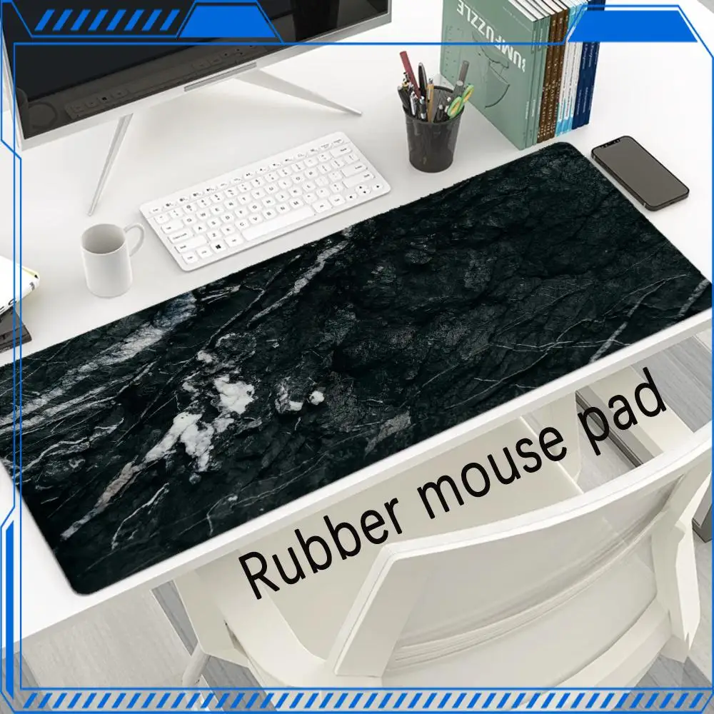 pc setup accessories Gaming mouse pad Ink_Abstract_Painting  Desk mat Rubber Overlock Laptop Desk Mat Keyboard Pad