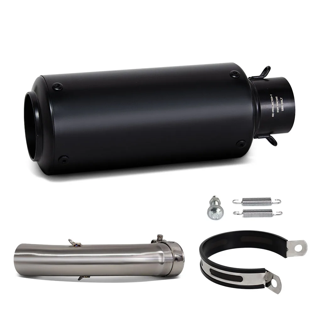 دراجة نارية نظام العادم الانزلاق على خط الأوسط الذيل ربط الأنابيب محول أنبوب مشروع الخمار ل 390ADV 250 ADV #5