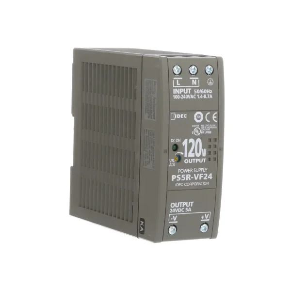 In Stock Original New IDEC PS5R-VF24 Power Supply AC-DC 24VDC 5A 100-240VAC Enclosed DIN 120W PS5R-V Series Good Price