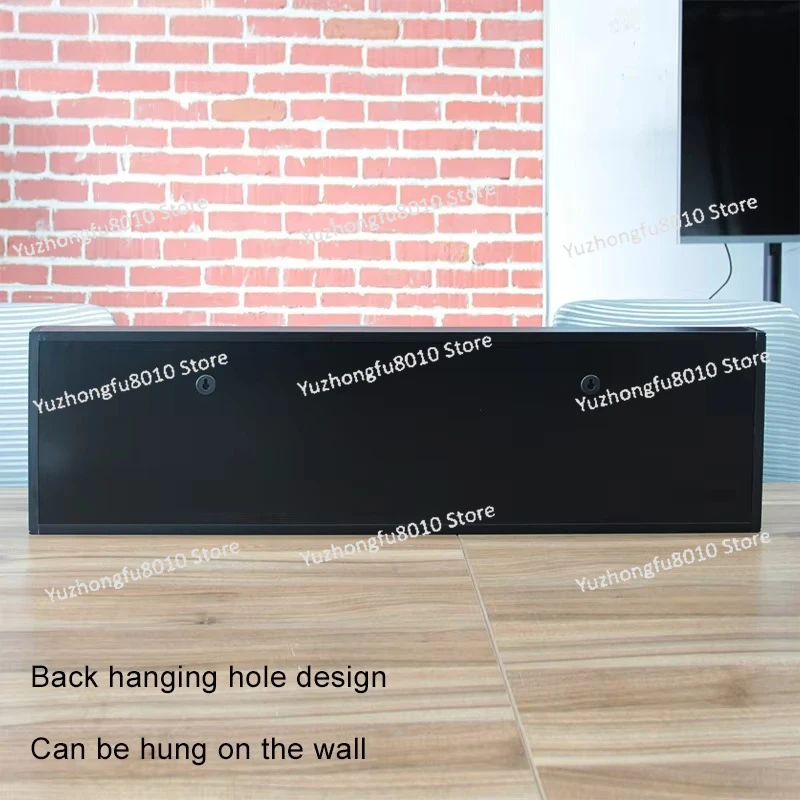 CP35 single-sided plant electric calendar LED display digital time zone wall clock, multi-time zone home hotel living room