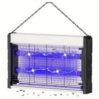Joyinled Lampe anti-moustiques UV, piège à mouches d'intérieur pour restaurant d'hôtel à domicile, tueur d'insectes électrique avec crochet de suspension économique 1