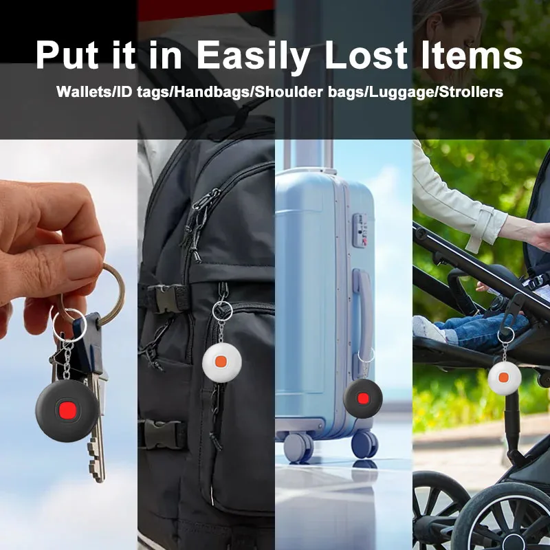 جهاز تعقب صغير مضاد للخسارة، هواتف Android مقاومة للماء تعمل مع Google Find My App Wallet Key Finder لـ Xiaomi Samsung #5