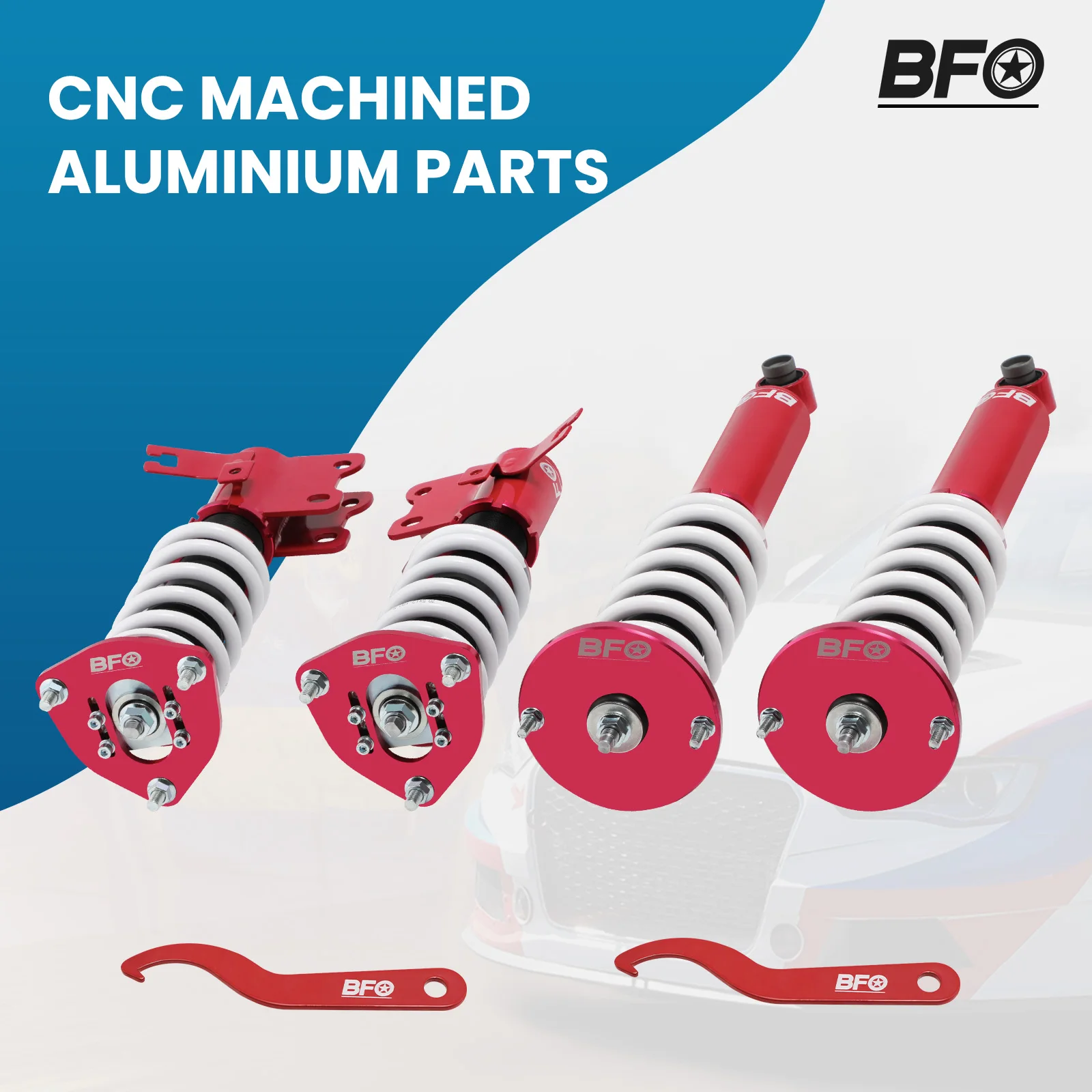 

BFO Street Pro Coilover Spring Damper Shock Kit For 240sx S14 BASE MODEL/LE/SE 95-98