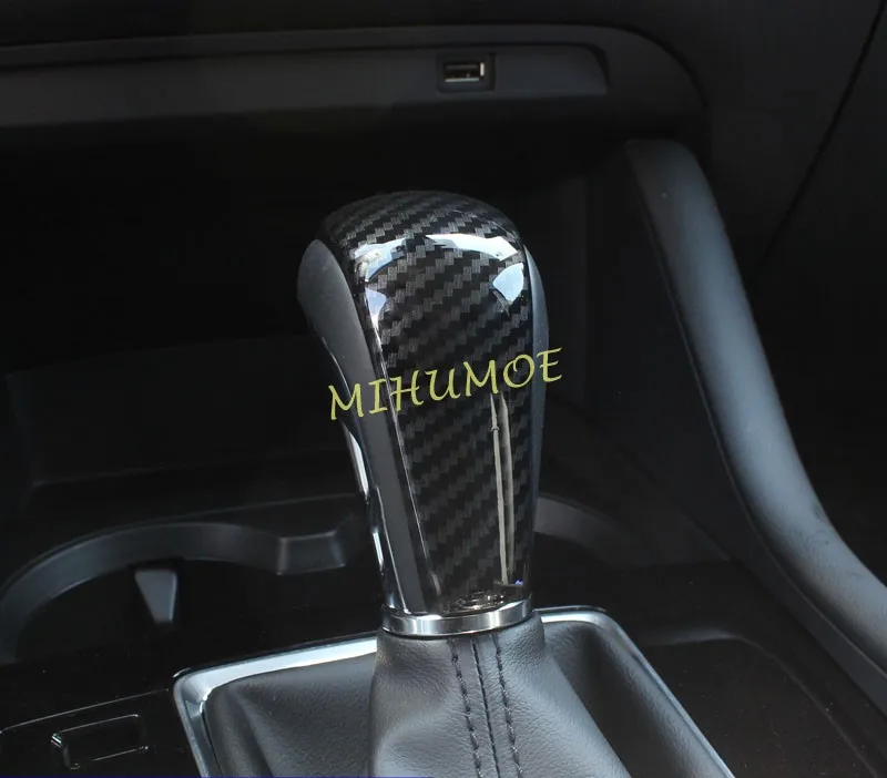 

Для Mazda 3 BP, CX-30 DM, CX-50 VA 2019-2026 годов: накладки на ручку переключения передач из углеродного волокна (2025, 2024, 2023, 2022, 2021)