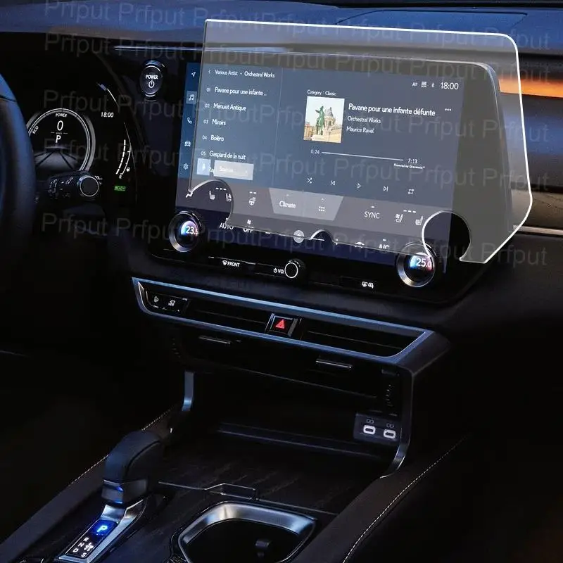 GPS Navi película Compatible con Lotus para ELETRE 2023, Película Protectora Navegación GPS Coche Pantalla LCD, Película De TPU, Película Protectora Pantalla Ajuste PPF Interior para Coche