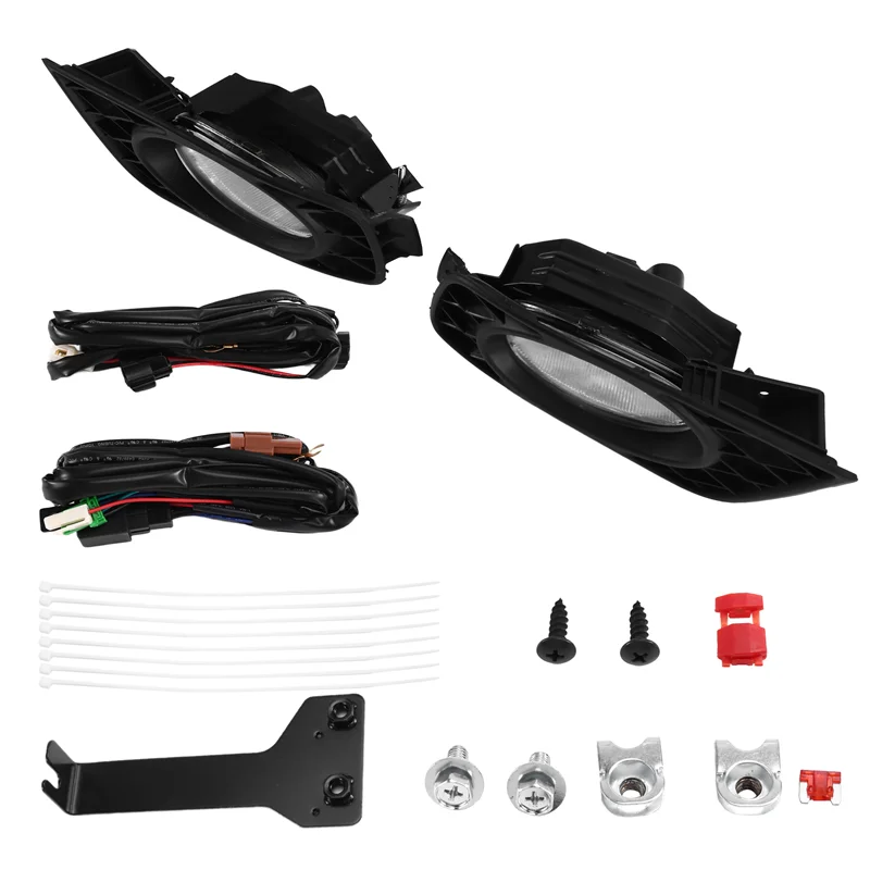 

ABXN-Fog Light Lamp Assembly With Bulb 1 Set For Honda Odyssey 2008 2009 2010 Car Front Bumper