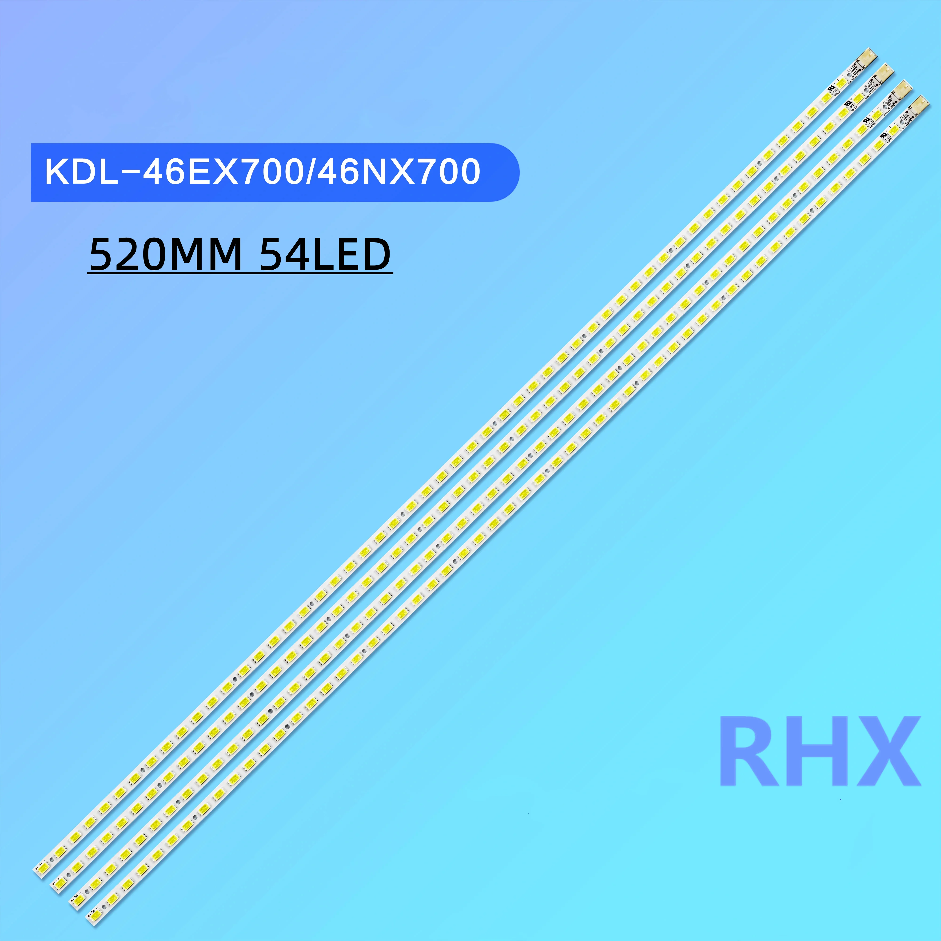 

LED Strip for Sony KDL-46EX700 KDL-46NX700 LED strip RUNTK4337TP screen LK460D3LA8S 520MM 54LED