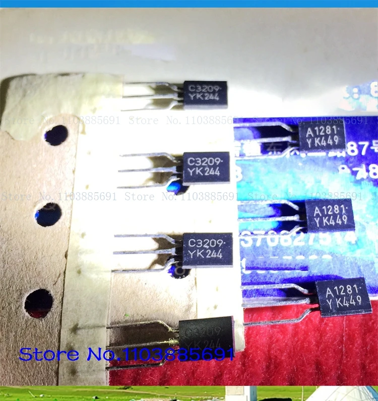 2pcs/lot=a pair 2SC3209 2SA1281 C3209 A1281