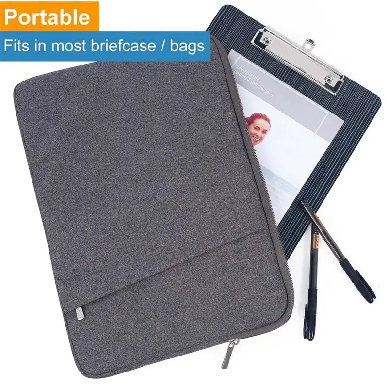 A29F-Clipboard, Wooden Clipboard Clip Board, Clipboard, Memo Clipboards, Wood Grain File Clipboards