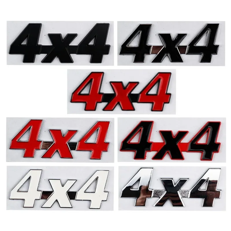 Universal Modification Is Suitable For Jeep Wrangl Off-Road 4X4 Guide 4X4 Car Sticker Metal Limited Edition Car Logo Emblem