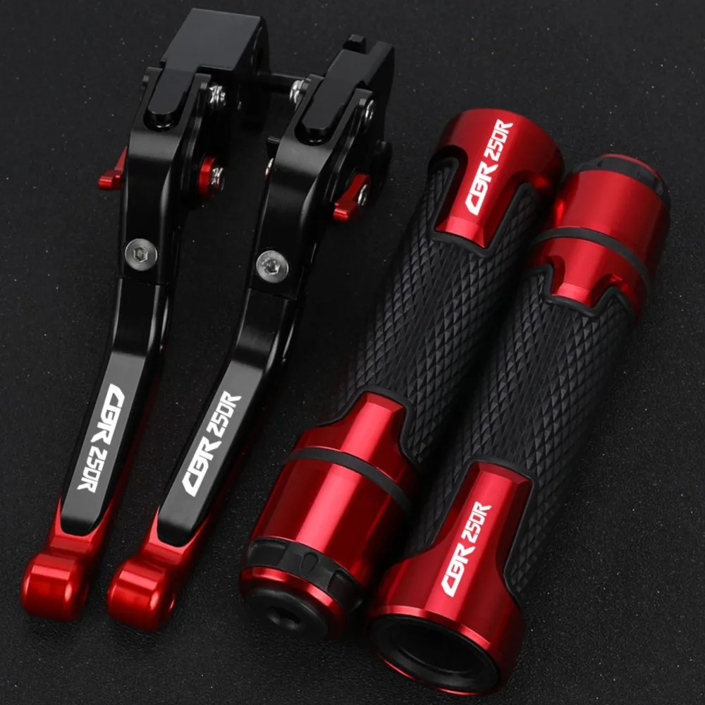 

Motorcycle Parts Brake Clutch Levers Handlebar Hand Grip ends For HONDA CBR 250R CBR250R 2011 2012 2013 2014 2015 2016 2017 2018