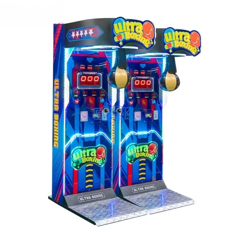 Custom Coin-operated Sports Game Target Electronic Boxing Machine Arcade Game Hole Punching Machine for Sale