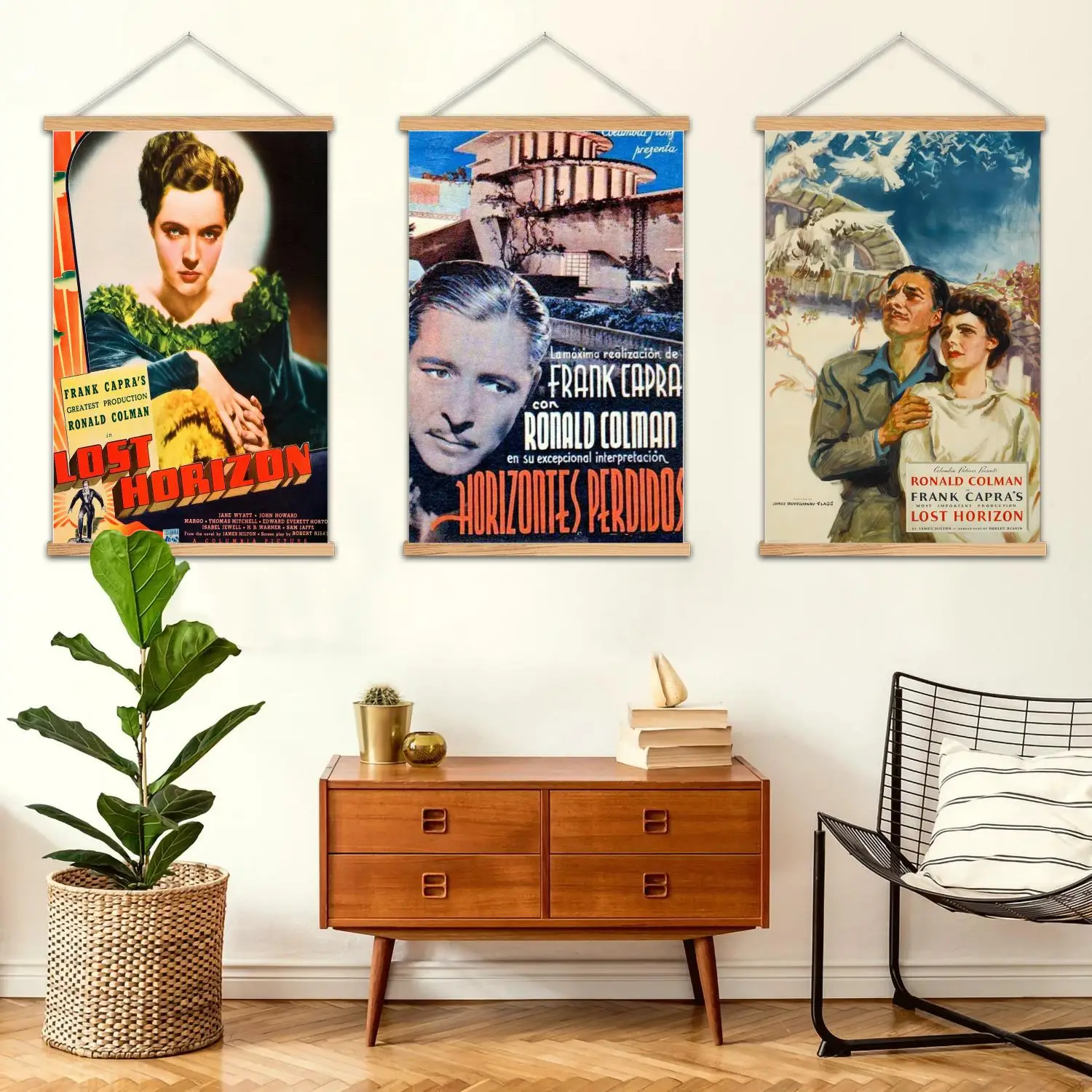 Lost Horizon-pintura de pared enmarcada, póster artístico en lienzo, arte de pared, carteles modernos para decoración de dormitorio familiar, pintura decorativa